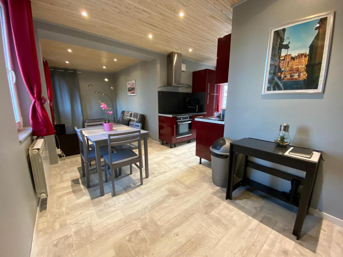 Sofa Lejlighed Honfleur Eksteriør billede